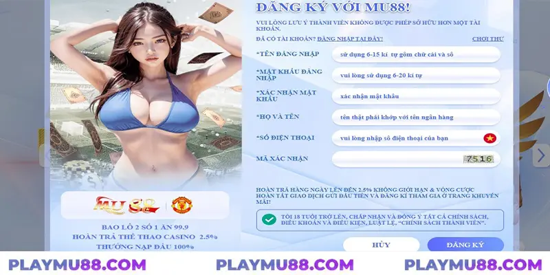 Hướng dẫn chi tiết cách vào chơi cùng sảnh Casino Mu88